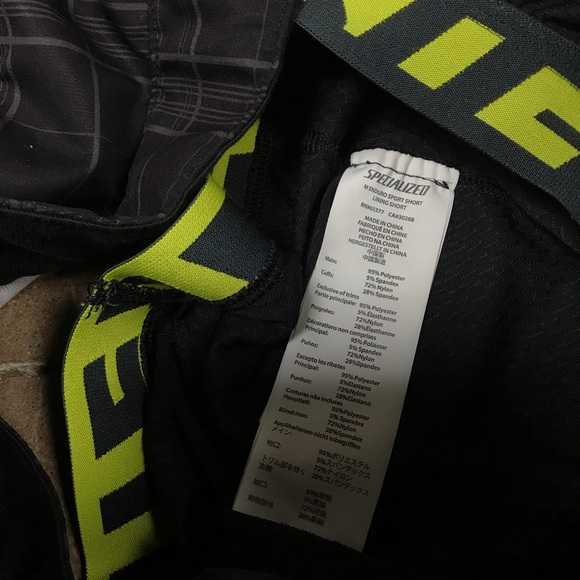 Specialized Mens MTB Cycling Shorts with Lining. Never used. - Picture 7 of 7